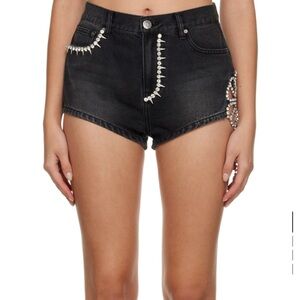 AREA Denim Shorts